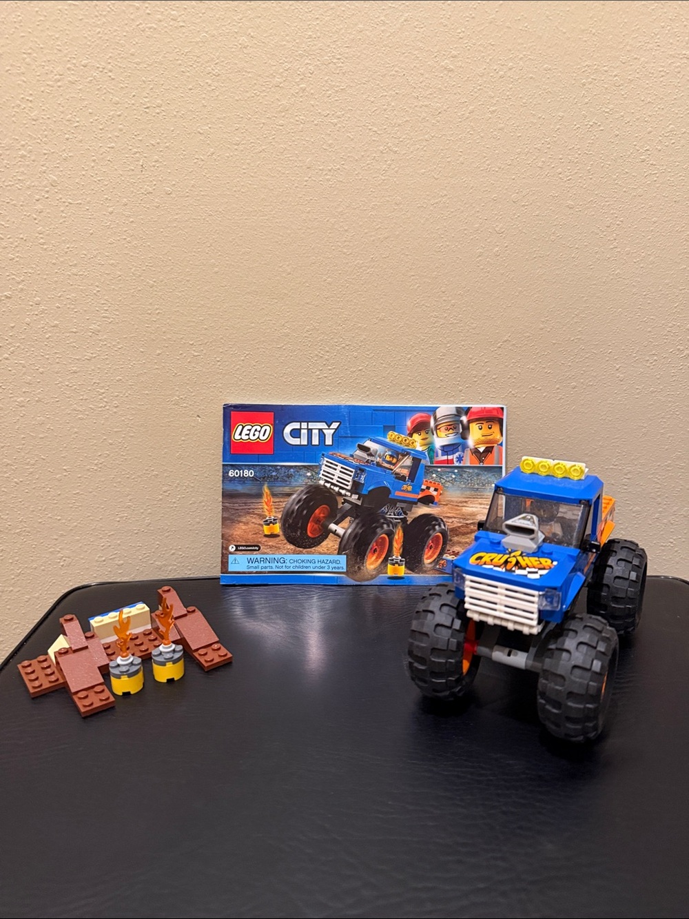 LEGO 60180 City Monster Truck Retired Product Previously Built Complete No Box